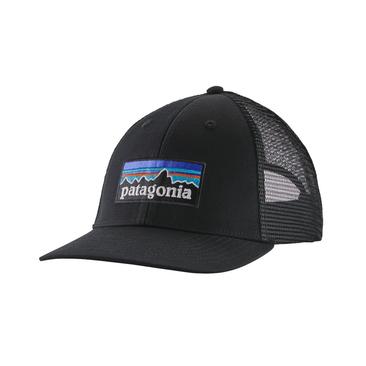 Bilde av Patagonia P-6 Logo LoPro Trucker Hat Sort